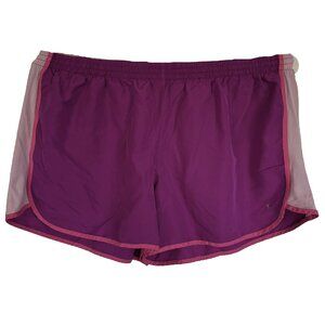 Danskin Now 4X PURPLE Women's Active Woven Running Shorts